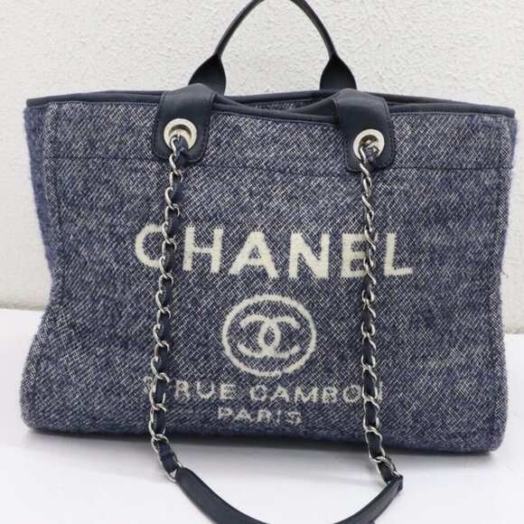 Chanel Medium Deauville Shopping Tote Bag - Picture 1 of 16